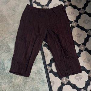 Brown Business Capris